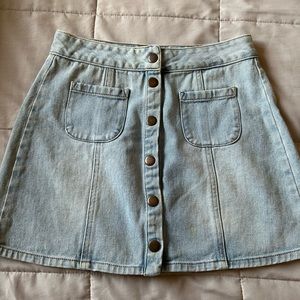 Brandy Melville jean skirt